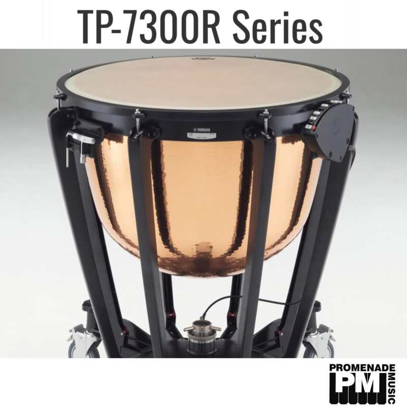 Yamaha TP-7326R 26" Symphonic Hammered Copper Timpani ….. with pedal balance spring system, tuning key, yamaha remo renaissance head, and head protector (tp7300r series tp7326r) - Image 5