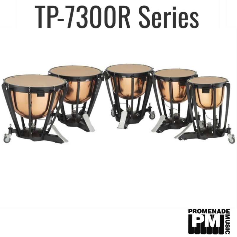 Yamaha TP-7326R 26" Symphonic Hammered Copper Timpani ….. with pedal balance spring system, tuning key, yamaha remo renaissance head, and head protector (tp7300r series tp7326r) - Image 7