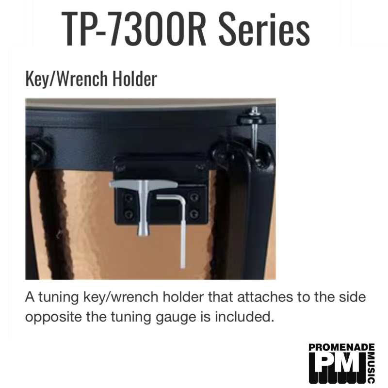 Yamaha TP-7326R 26" Symphonic Hammered Copper Timpani ….. with pedal balance spring system, tuning key, yamaha remo renaissance head, and head protector (tp7300r series tp7326r) - Image 10