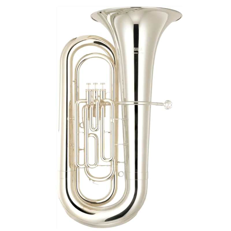 Yamaha YEP-201S Bb Euphonium in Silver Plated Finish with Case & Mouthpiece [student model 3-valve YEP201S]