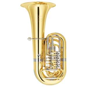 Yamaha YBB641E Tuba with Mouthpiece & Case