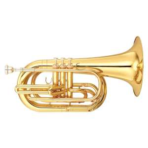 Yamaha YBH301M Marching Bb Baritone Horn (With Case & Mouthpiece)