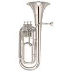 Yamaha YBH301S Bb Baritone Horn, Silver Plated With Case & Mouthpiece