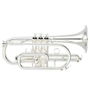 Yamaha YCR-4330GSII Bb Cornet in Silver Plated  Finish with Case & Mouthpiece [intermediate model YCR4330GS mk2]