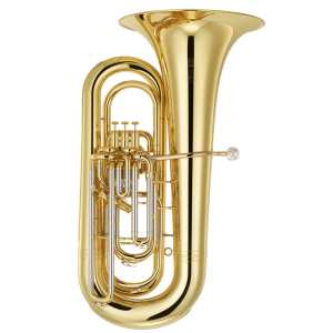 Yamaha YEB632 MK2 Neo Series Eb Tuba in Lacquer Finish … 3+1 Valve Professional Model Tuba (480mm Bell) with Case & Mouthpiece (YEB-632-02)