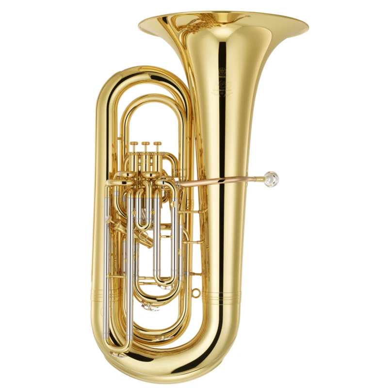 Yamaha YEB632 MK2 Neo Series Eb Tuba in Lacquer Finish … 3+1 Valve Professional Model Tuba (480mm Bell) with Case & Mouthpiece (YEB-632-02)