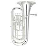 Yamaha YEP-642SII Bb Euphonium in Silver Plated Finish with Case & Mouthpiece [professional model 4-valve compensating YEP642S mk2]