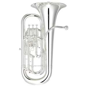 Yamaha YEP-642SII Bb Euphonium in Silver Plated Finish with Case & Mouthpiece [professional model 4-valve compensating YEP642S mk2]
