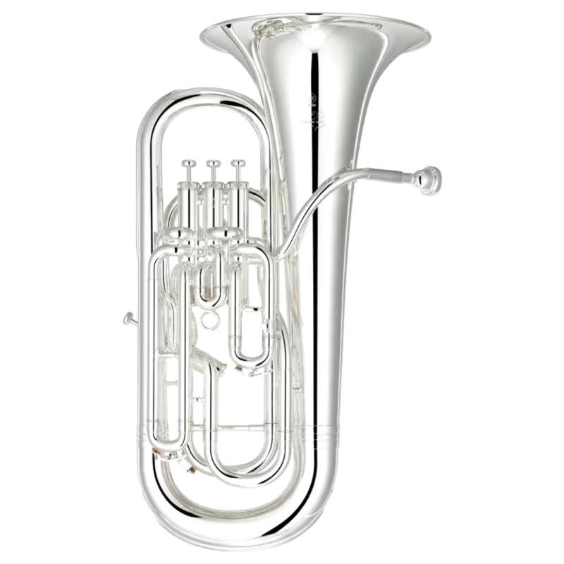 Yamaha YEP-642SII Bb Euphonium in Silver Plated Finish with Case & Mouthpiece [professional model 4-valve compensating YEP642S mk2]