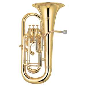 Yamaha YEP-621 Bb Euphonium in Clear Lacquer Finish with Case & Mouthpiece [professional model 4-valve non-compensating YEP621]
