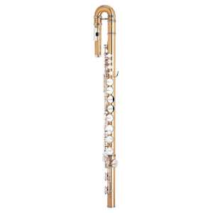 Yamaha YFLA421U Alto Flute With Curved Headjoint & Case