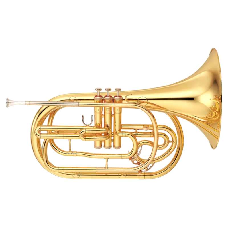 Yamaha 302M Marching Bb French Horn with Case & Mouthpiece