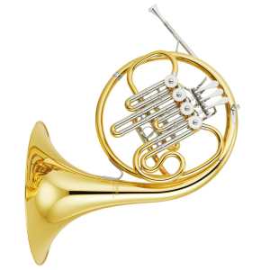 Yamaha YHR314 MK2 Single F 3-valve French Horn with Fixed Bell (With Case & Mouthpiece)
