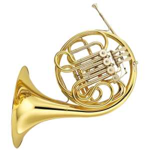Yamaha YHR567 Double F/Bb French Horn with Fixed Bell (With Case & Mouthpiece)