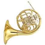 Yamaha YHR567D Double F/Bb French Horn with Detachable Bell (With Case & Mouthpiece)