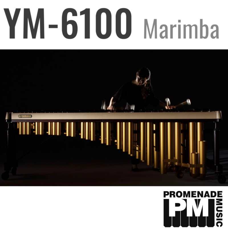 Yamaha YM-6100 5-octave Concert Grand Marimba with Honduran Rosewood Bars and Gas-spring Height Adjustable Frame [YM6100] - Image 5