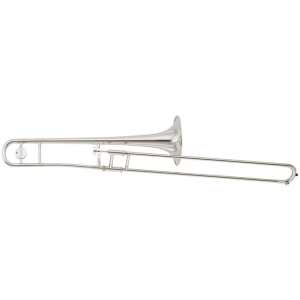 Yamaha YSL-354SE Bb Trombone in Silver Plated Finish with Case & Mouthpiece [student model YSL354SE]