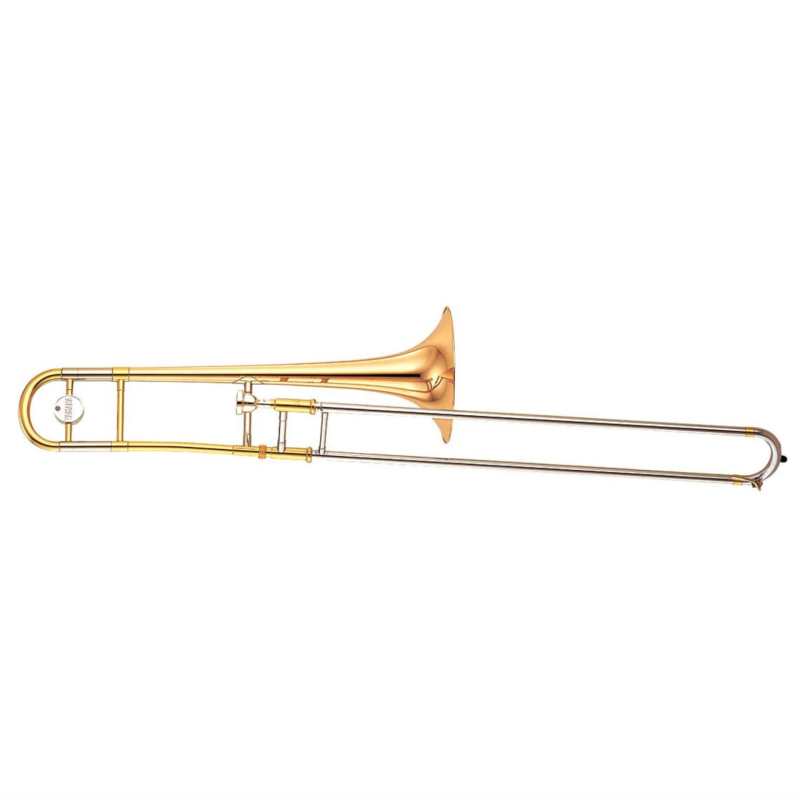 Yamaha YSL-445GE Bb Trombone in Lacquer Finish with Case & Mouthpiece [intermediate model with medium-large bore YSL445GE]