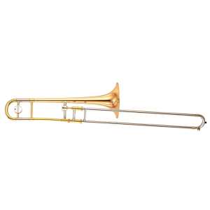 Yamaha YSL447GE Bb Trombone in Lacquer Finish with Case & Mouthpiece [cmodel with large bore YSL445GE]