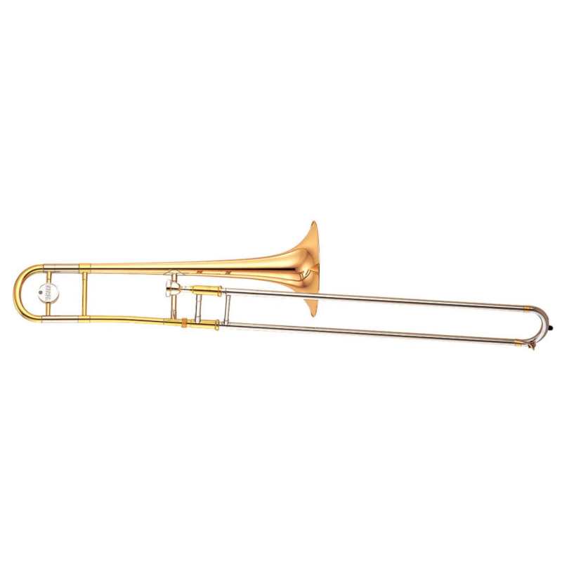 Yamaha YSL447GE Bb Trombone in Lacquer Finish with Case & Mouthpiece [cmodel with large bore YSL445GE]