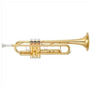 Yamaha YTR-4435II C Trumpet in Gold Lacquer Finish with Case & Mouthpiece [intermediate model YTR4435 MK2)