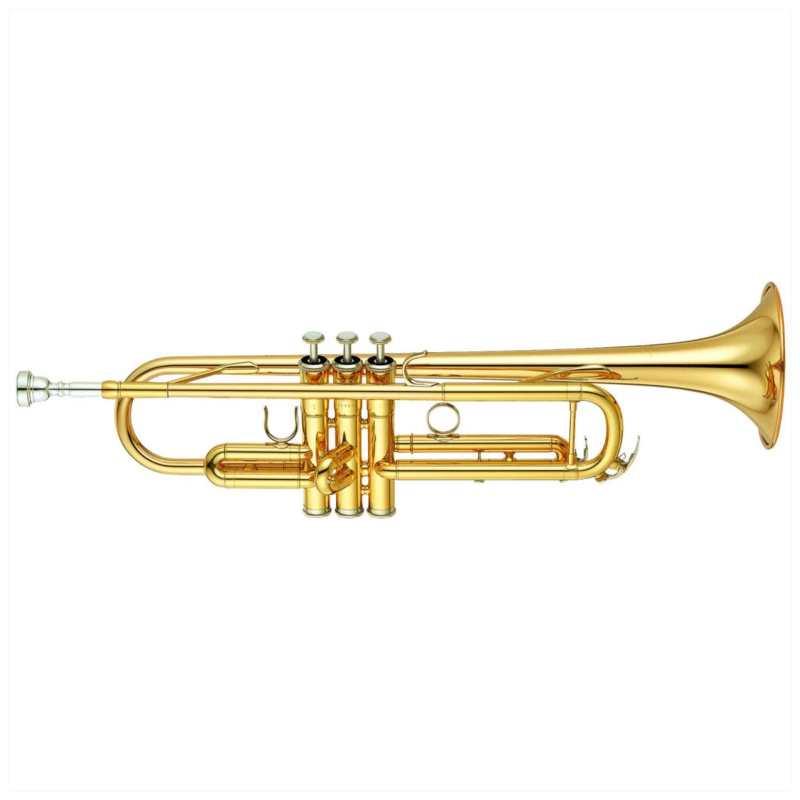 Yamaha YTR-5335GII Bb Trumpet in Gold Lacquer Finish with Case and Mouthpiece [intermediate model YTR5335G mk2]