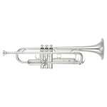 Yamaha YTR-5335GSII Bb Trumpet in Silver Plated Finish with Case and Mouthpiece [intermediate model YTR5335GS mk2]