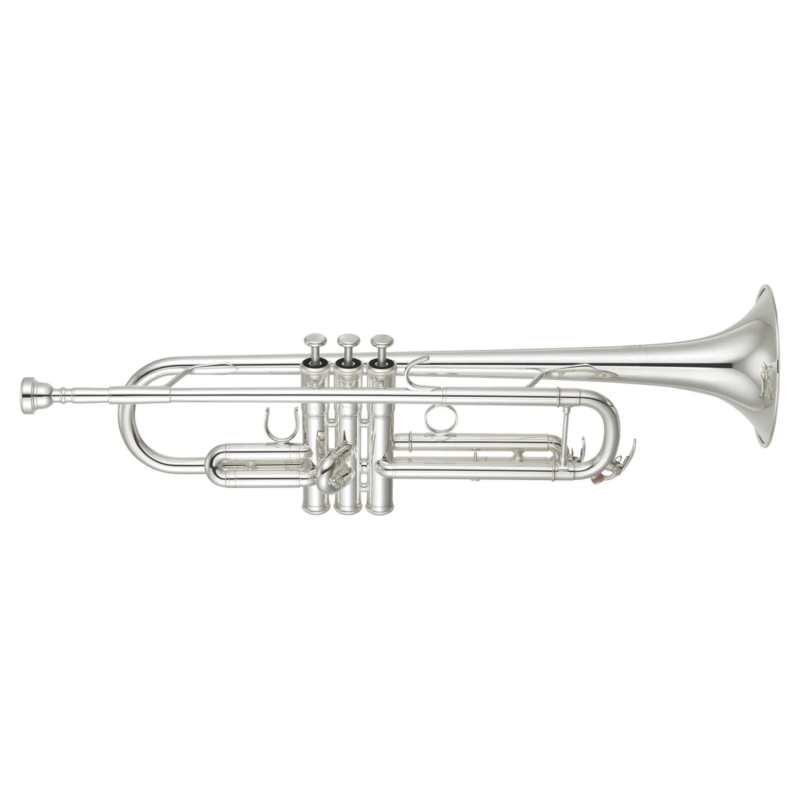 Yamaha YTR-5335GSII Bb Trumpet in Silver Plated Finish with Case and Mouthpiece [intermediate model YTR5335GS mk2]