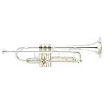 Yamaha YTR-6335RCS Bb Trumpet in Silver Plated Finish with Case & Mouthpiece [professional 'commercial model' YTR6335RCS)