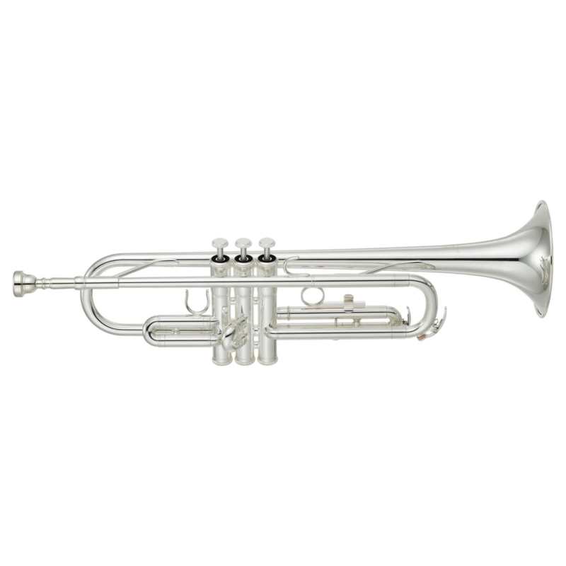 Yamaha YTR-2330S Bb Trumpet in Silver Plated Finish with Gigbag & Mouthpiece [student model YTR2330S]