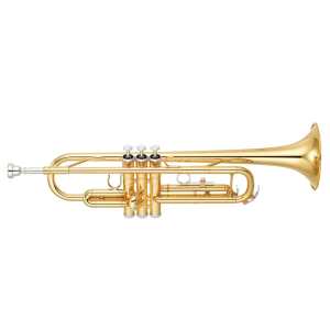 Yamaha YTR-3335 Bb Trumpet in Gold Lacquer Finish with Case & Mouthpiece [student model YTR3335]