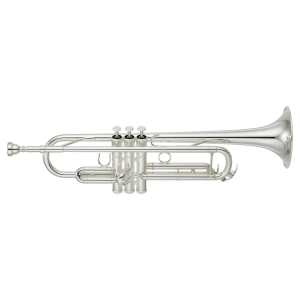 Yamaha YTR-4335GSII Bb Trumpet in Silver Plated Finish with Case & Mouthpiece [intermediate model YTR4335GS MK2]