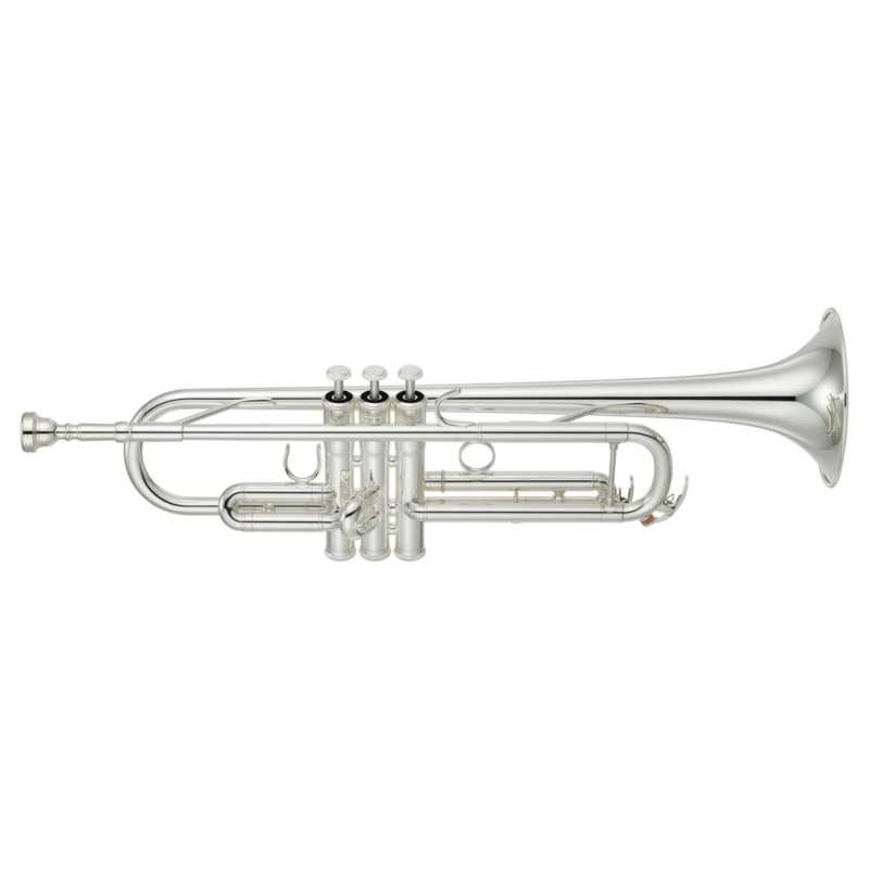 Yamaha YTR-4335GSII Bb Trumpet in Silver Plated Finish with Case & Mouthpiece [intermediate model YTR4335GS MK2]