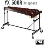 Yamaha YX-500R Xylophone ... 3.5-octave range (f1-c5) with 40mm wide honduras rosewood bars and gas-spring height adjustable frame (YX500R)