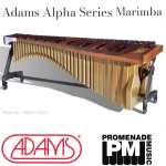 Adams MAHA43 Alpha Series 4.3-octave Marimba with Honduran Rosewood Bars and Apex Frame (Available in 16 colour combinations - 4 rail colours and 4 resonator colours)