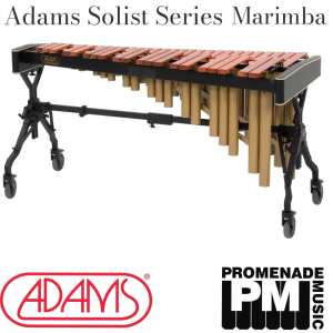 Adams MSPV40 Soloist Series 4-octave Marimba with Padouk Wood Bars, Voyager Stand, Cover and Mallets
