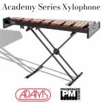 Adams XS2LD35N Academy Series 3.5-octave Portable Xylophone with 38.5mm Light Rosewood Bars, Stand & Mallets [A = 442 Hz Octave Tuned]