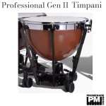 Adams 26" Professional Generation II Fibreglass Timpani with Balanced Action Pedal Mechanism, Tuning Gauge, Mute & Remo Renaissance Head [available with or without finetuner]