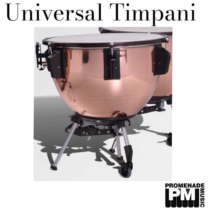 Adams 20″ Universal Smooth Copper Timpani ….. with tuning gauge, remo renaissance head, mute, and tuning key (available with or without finetuner)