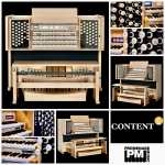 Content Concerto 476 4-Manual Organ with 32-note Radiating Concave Pedalboard & Adjustable Bench