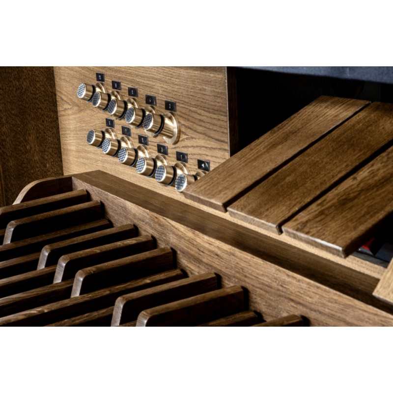 Content Concerto 476 4-Manual Organ with 32-note Radiating Concave Pedalboard & Adjustable Bench - Image 5