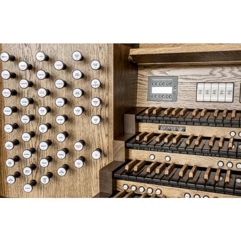 Content Concerto 476 4-Manual Organ with 32-note Radiating Concave Pedalboard & Adjustable Bench - Image 7