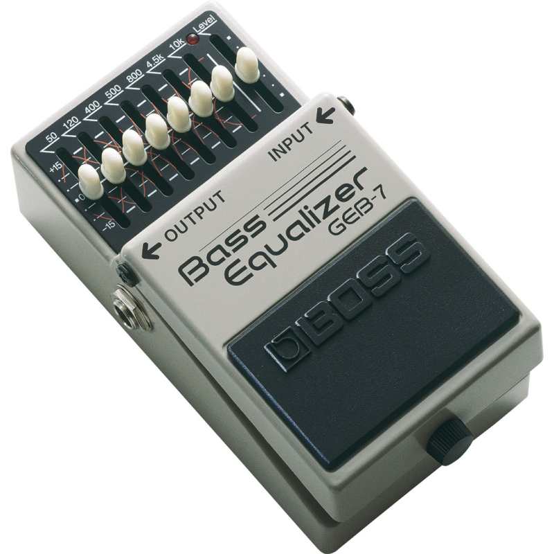 Boss GEB7 Bass EQ Compact Bass Pedal with 7-band Equaliser - Image 2