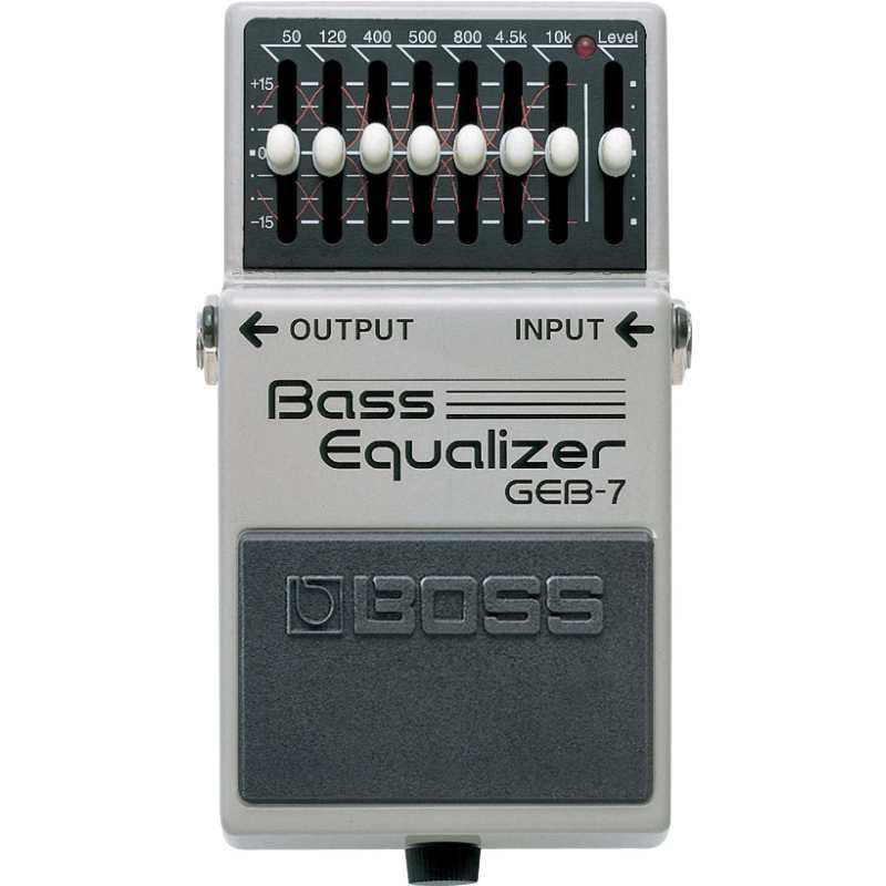 Boss GEB7 Bass EQ Compact Bass Pedal with 7-band Equaliser