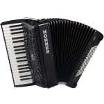 Hohner Bravo III 96 Accordion in Black with Gig Bag & Straps (A16722)