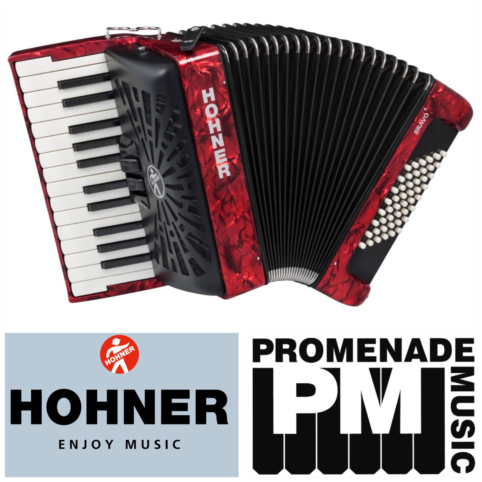HOHNER 緩けれ イングリッシュ・コンサーティーナ 48ボタン Treble