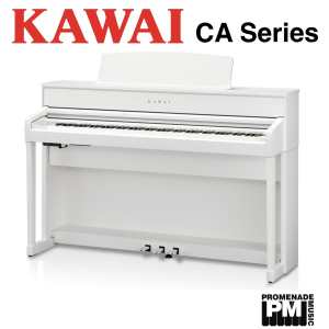 Kawai CA701 Digitial Piano in Satin White (CA-701SW)