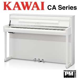 Kawai CA901W Digital Piano in Premium Satin White - The Award-winning NAMM 2024 Model