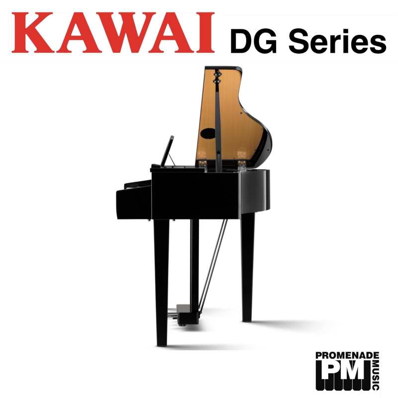 Kawai DG30 Digital Grand Piano with Adjustable Piano Stool - Image 3
