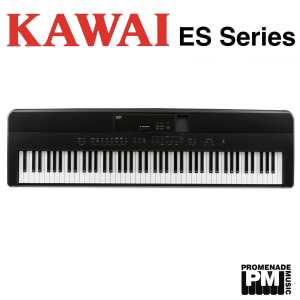Kawai ES520 Digital Piano, Black